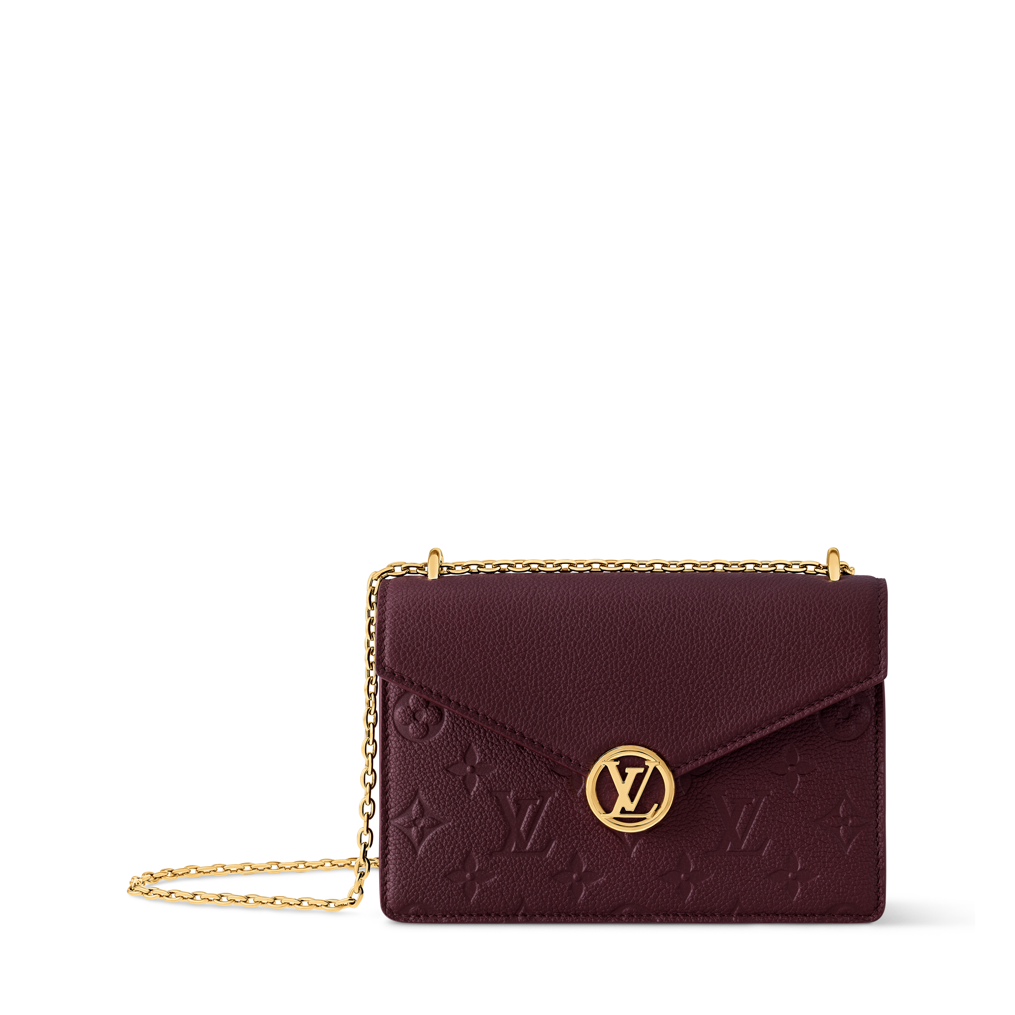 Wallet On Chain Rosy Monogram Empreinte Leather - Wallets and